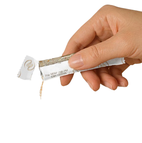 hand holding daily mix